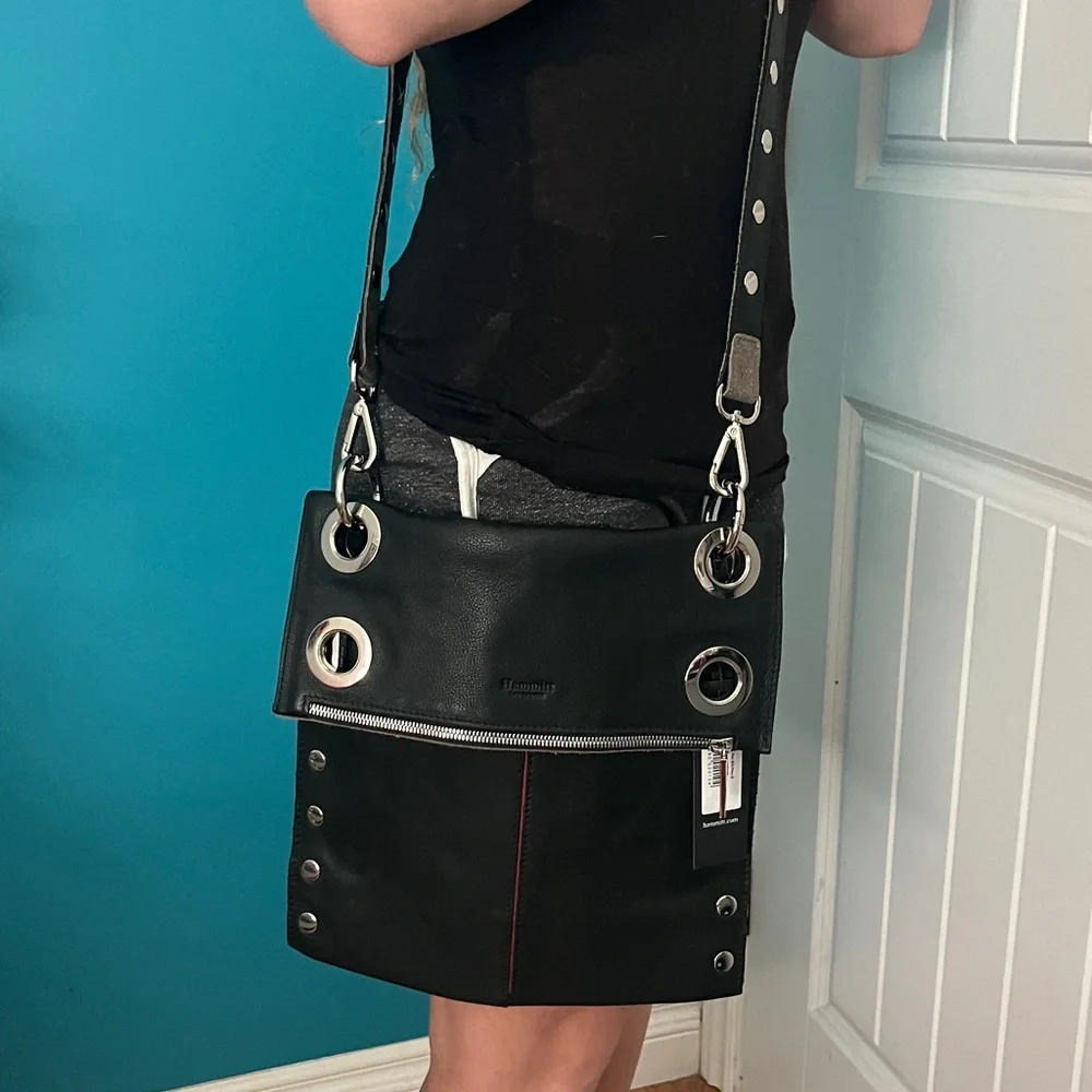Hammitt Montana Rev LG Reversible Black & 
Pewter Bag Deadstock - Picture 16 of 17
